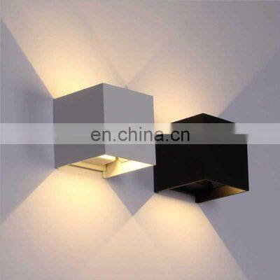 Aluminum Exterior Contemporary Decorative Living Room Indoor Outside Wall Light Fixture