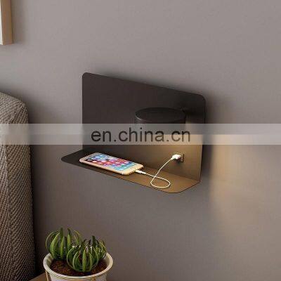 Home Lighting Wall European Wall Sconce Light For Home USB Black Aisle Wall Lamp Fixture