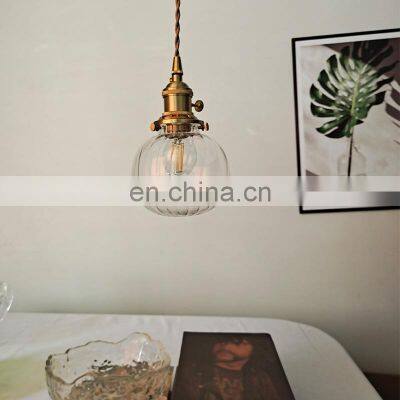 Creative Gass Ball Pendant Light Decor Simple Hanging Lights Home Living Room LED Lighting photo-5