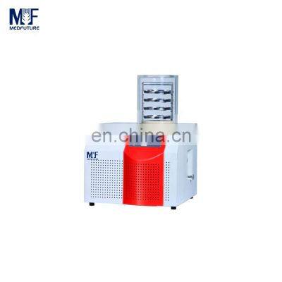 MedFuture Freeze Dryer Laboratory Table Top Type Standard Chamber Vacuum Freeze Dryer for Laboratory DR