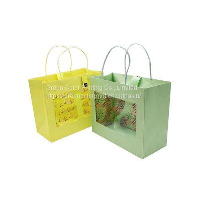 Paper Bag With Plastic Window