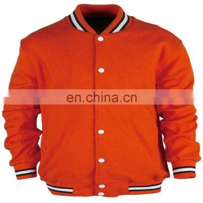Custom Latest Design Cotton Fleece Varsity Jackets photo-3