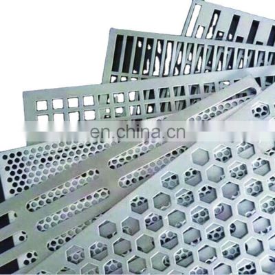 Customized hole perforated metal mesh perforated sheet perforated metal sheet for fencing