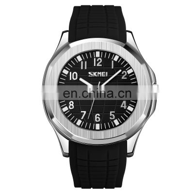 skmei 9286 New Unique Design High-end Brand Business Silicone Watch Wholesale Men Quartz Movement Waterproof Watch reloj