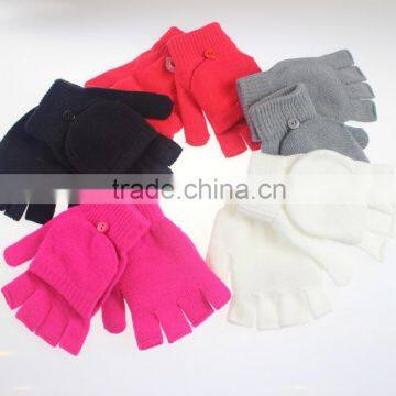 Wholesale Daily Life Usage Warm Soft Fingerless Hand Gloves photo-5