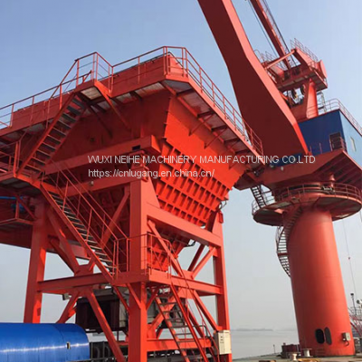 Movable Cement Port Hopper Discharging Bulk Crago for Loading Truck photo-2