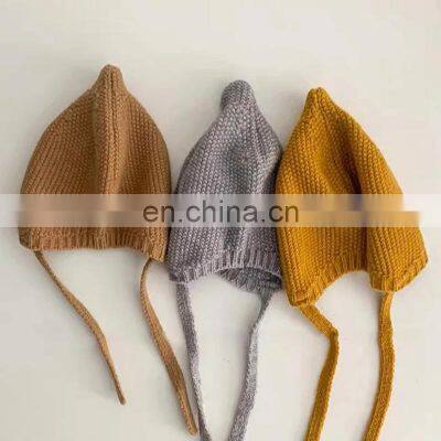 Hot Sale Crochet Knitted Newborn Baby Toddler Winter Autumn Unisex Bonnet Beanie Hat Vietnam Supplier Cheap Wholesale photo-2