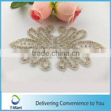 Shining Cheap 2mm Chaton Stone Roll Appliques photo-2