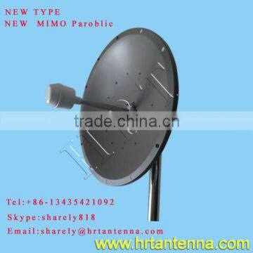 LTE high gain outdoor dish antenna TDJ-2327D9-24*2