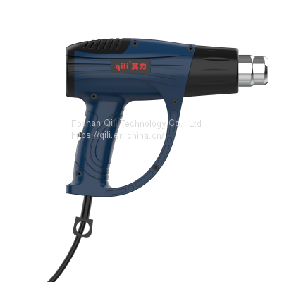 Qr-612A Qili Factory Wholesale Rear Button Intelligent Temperature Control LCD Digital Display Hot Air Gun photo-5