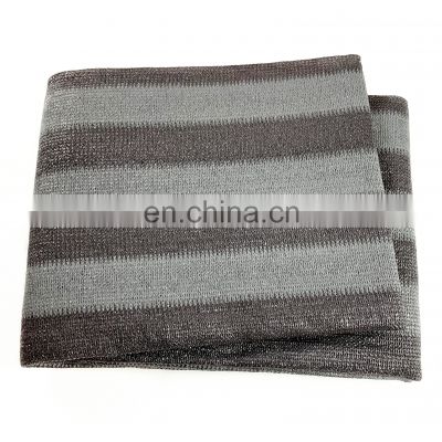 Color stripe deck netting sun shade cloth fence cover net UV treated HDPE balcony wind protection screen fences