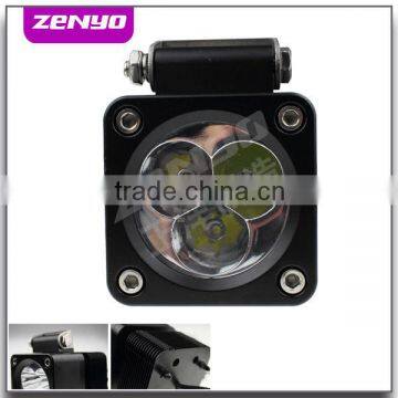 Ultra bright 3*10w work light,30W pencil beam work lamp