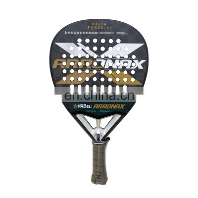 New 18K Diamond-Shaped Carbon Fibre EVA Soft Padel Paddle Racket Genre Racquets