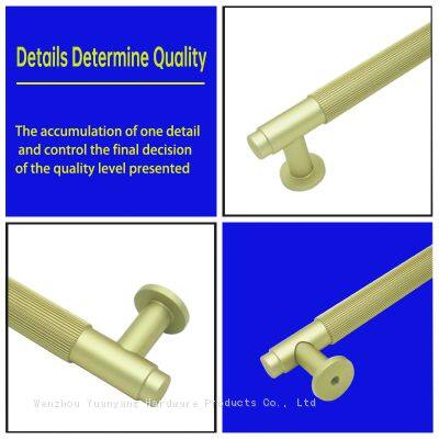 Classical Furniture Accessories Handles Golden Door Handle for Bedroom Drawer Kitchen Cabinet photo-4
