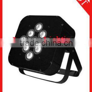 9pcs 15W RGBWA 5 in 1 Led Par64 Led Par Light Stage Light DJ Light