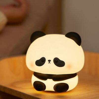 New Design Wholesale Hot Sale Silicone Night Light Timing Switch Usb Rechargeable Silicon Animal Silicone Night Light for Kids photo-3