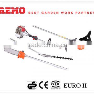 multifunction agricultural tools and uses for farming gasoline brush cutter pole pruner saw