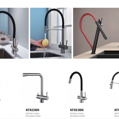 Multi-functionality Easily Adjust Hot and Cold Water Making the Kitchen More Tidy ‌ Kitchen Mixer Series photo-1