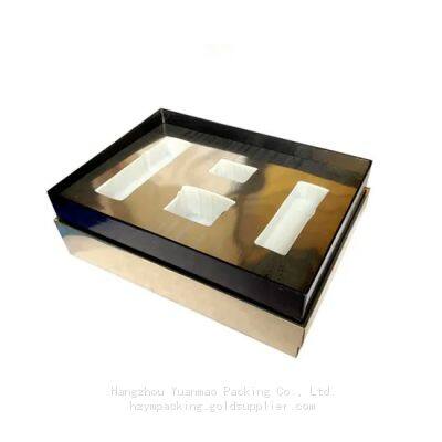 Custom Logo Printed Paper Box Glass Packaging Wine Box Package photo-2