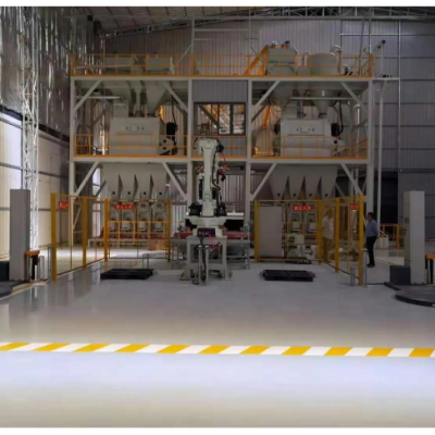 10kg 15kg 20kg 25kg  powder Bag Animal Feed Fertilizer Bagging  Automatic Weighing Packing Machine for Chemical, Petrochemical, Fine Chemicals