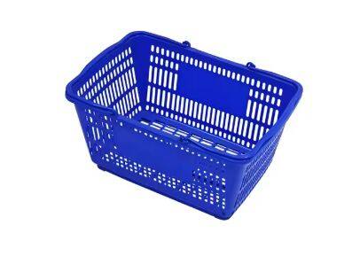 Colorful Plastic Material New Design Supermarket Shopping Basket photo-3