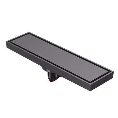 Modern 8CM Wide Thickened Brass Rectangle Shower Floor Drain for Hotels Kitchens Manufactured Quality  for Bathroom Use