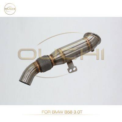 Exhaust Downpipe for BMW M550i 750i 850i/M850I G14/B58 Stainless Steel Performance Upgrade Increase High-performance Auto Parts photo-4