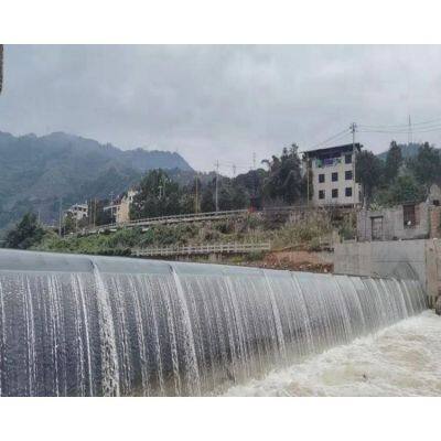 Custom Emergency Flood Discharge Air-Shield Dam Fast Lifting Response From Direct Manufacturer