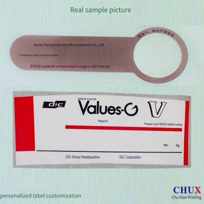 Customized Colorful Rolled Round Label Printing With Matte Laminated Adhesive Stickers for Outer Packaging - a Reputable Factory photo-4