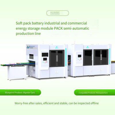 Semi-automatic Assembly Line for Flexible-pack Battery Module Pack Production Lines and Polymer Battery Industrial and Commercial Energy Storage Modules photo-4