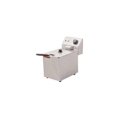 Electric Single Tank Fryer with Temperature Control for Food Processing