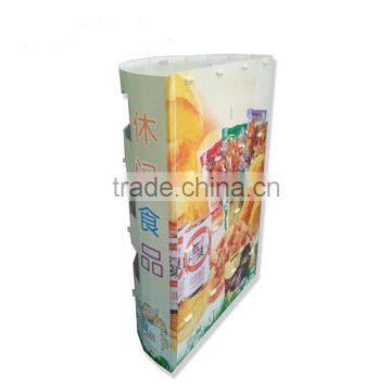 Supermarket Cardboard Book Shelves Supermarket Book Display Shelf photo-3