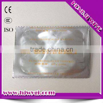 Best quality condoms OEM neutral english foil condom