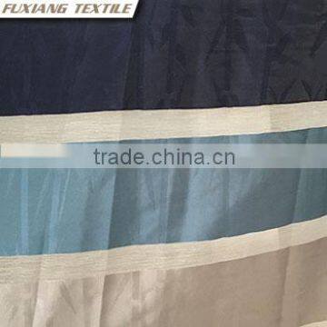 Polyester Yarn-dyed Jacquard Stripe 8 Eyelets Door Blue Panels photo-3