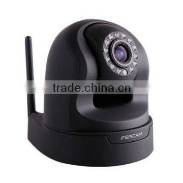 Foscam Black 1.3 Megapixel 3x Optical Zoom H.264 original Pan &Tilt Wireless foscam hot IP Camera