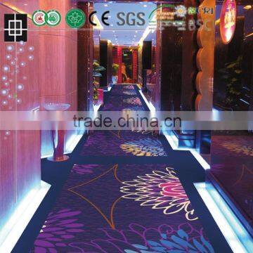 2015 Printed Hotel Lobby Nylon Carpet Commerical Corridor Nylon Printed Carpet