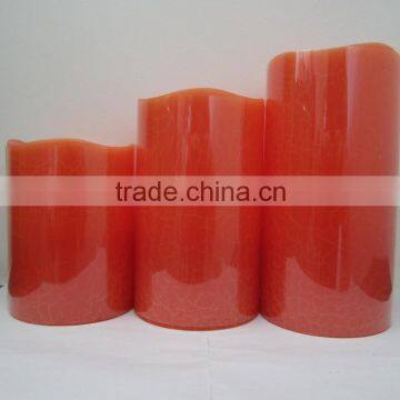 Festival decoration flameless paraffin wax LED candle