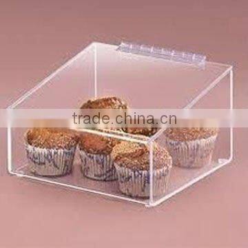 elegant 2013 new products top class acrylic cupcake box