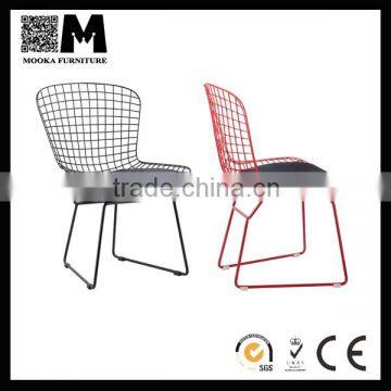 new style furniture colorful wire chair