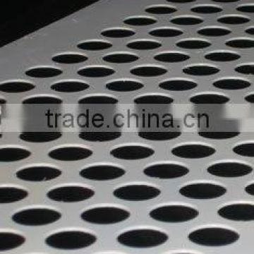 Round opening perfotated mesh