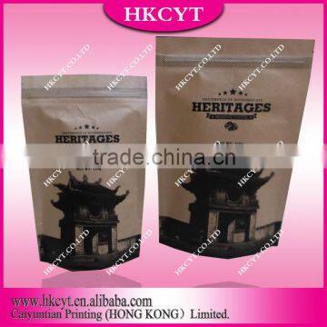 Gravure Printing Custom design printed Accept Custom Order brown kraft paper bags