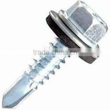 hex washer head self driling screw supplier