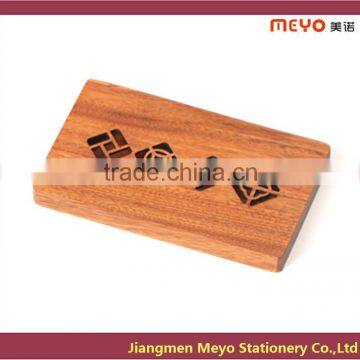 2015 Natural Wooden craft/ Business Card Case commercial Gift/pane pattern-MEYOCH001