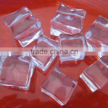 Food grade plastic ice cubes