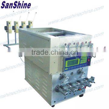 Wire twister(skeiner) with (SS964T) 4 spindles automatic coil winding machine