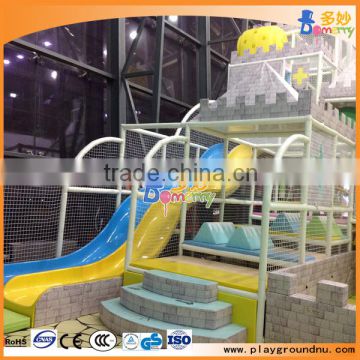 Fiberglass big slide good price good quality kids play area