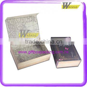 Book shape magnetic gift box for Books