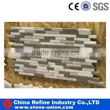 Fashion Design White Mosaic Tiles photo-4