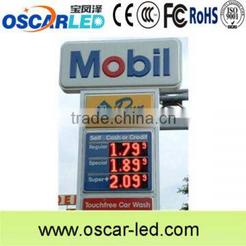 hot selling led gas price sign with CE UL ROHS certificate