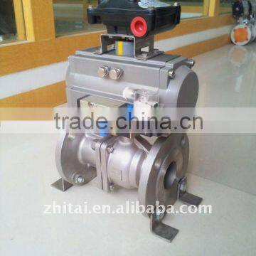 pneumatic fixed ball valve